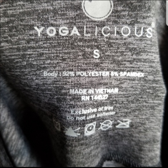 Yogalicious | Heather Charcoal Leggings - S - Picture 6 of 8